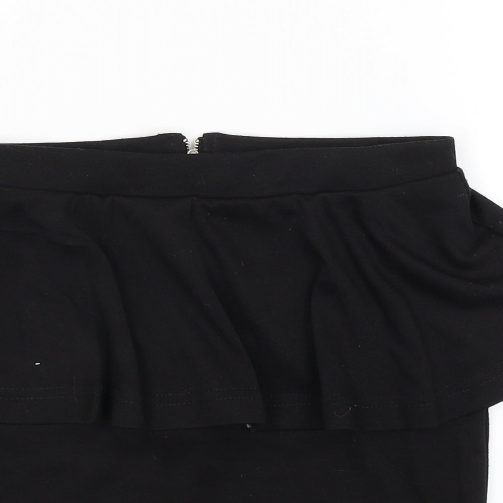 Preworn Womens Black   Straight & Pencil Skirt Size XS