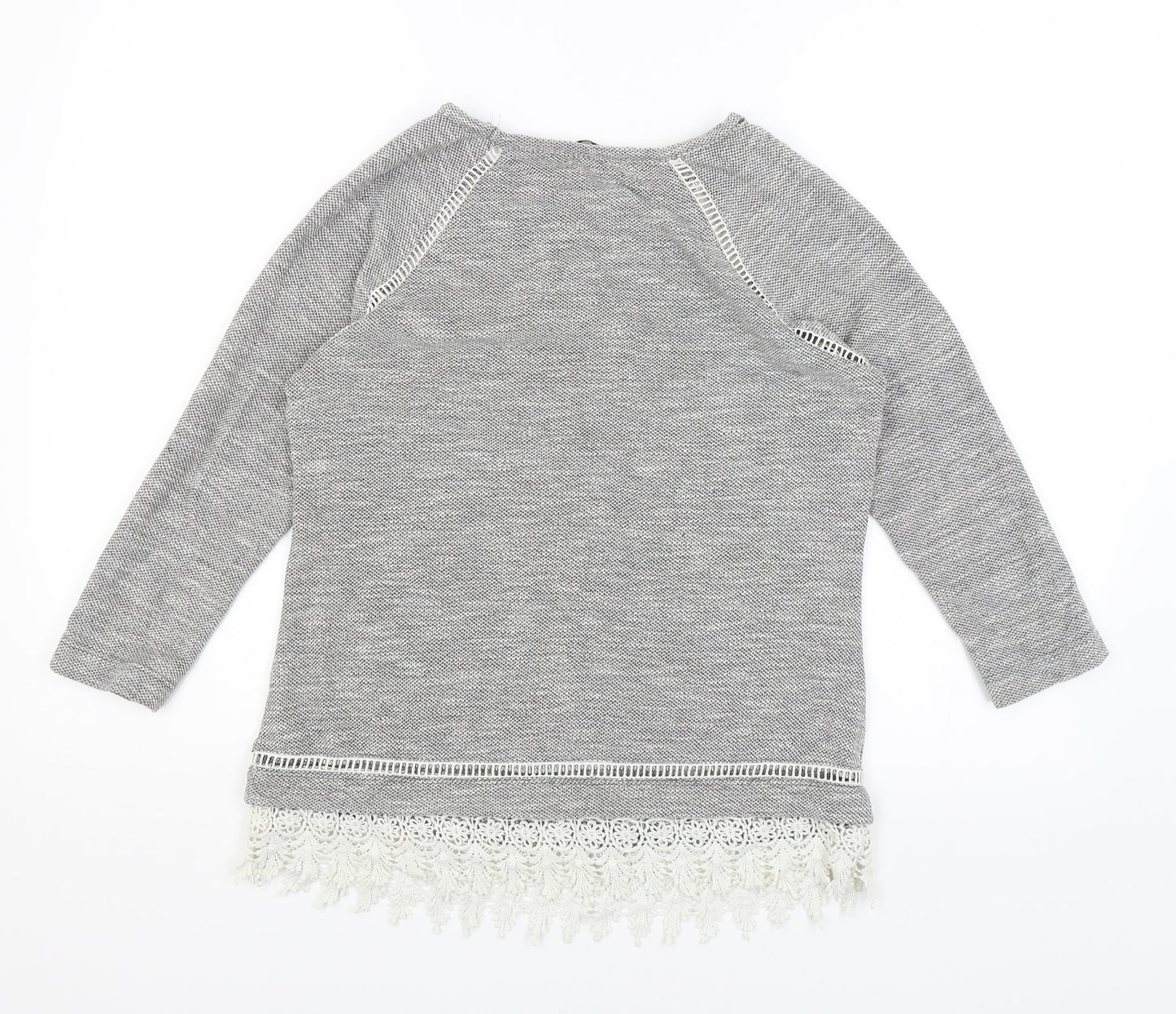 TU Womens Grey   Pullover Jumper Size 10
