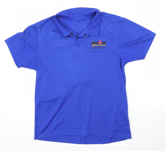 Preworn Mens Blue   Basic Polo Size M