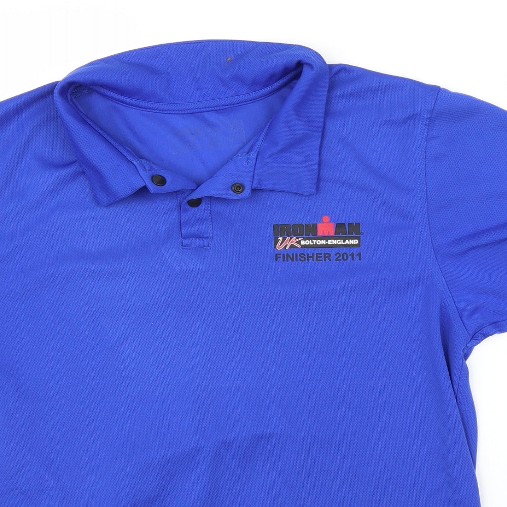 Preworn Mens Blue   Basic Polo Size M