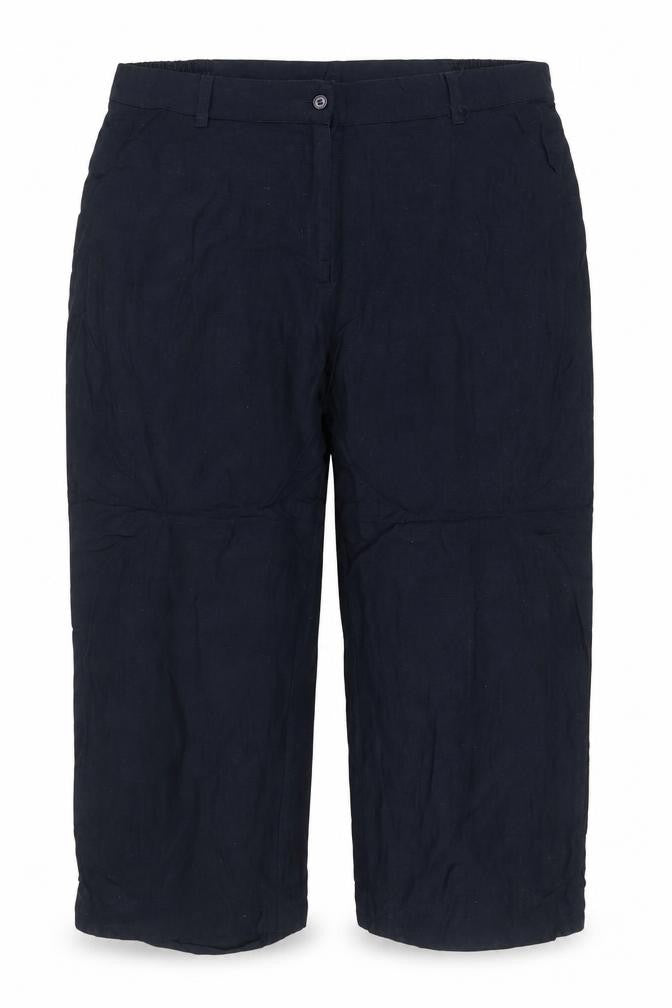 Casual Comfort Womens Blue   Capri Trousers Size 18 L24 in