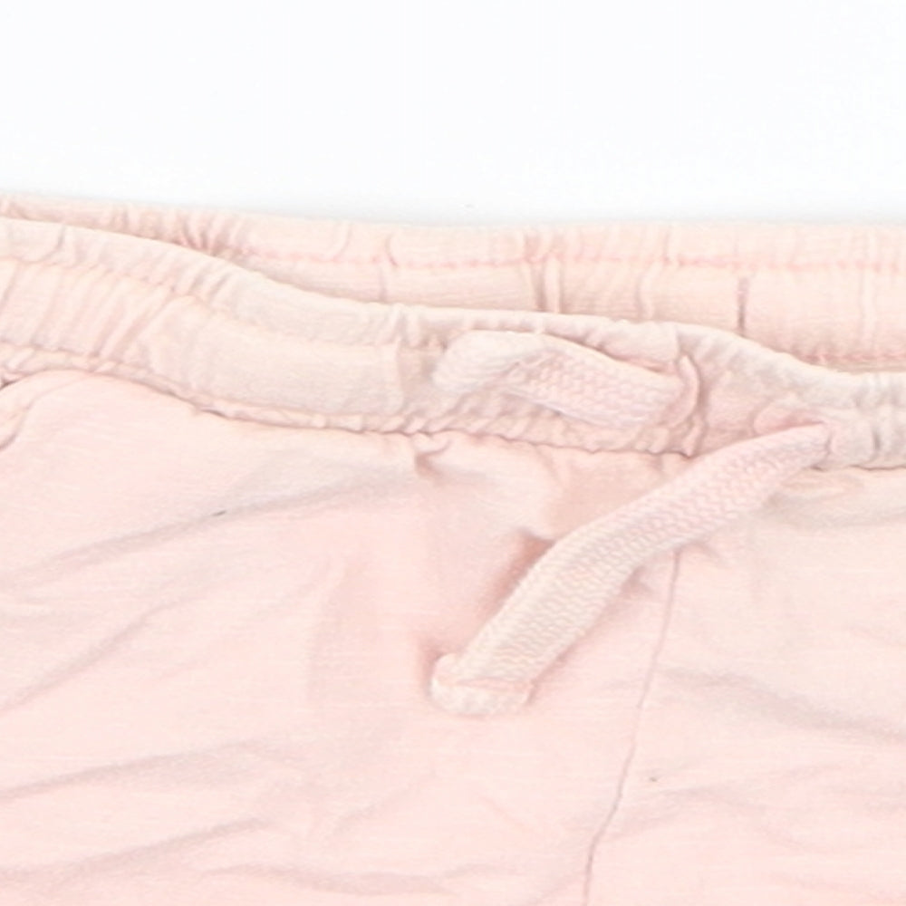 F&F Baby Pink   Cropped Trousers Size 18-24 Months