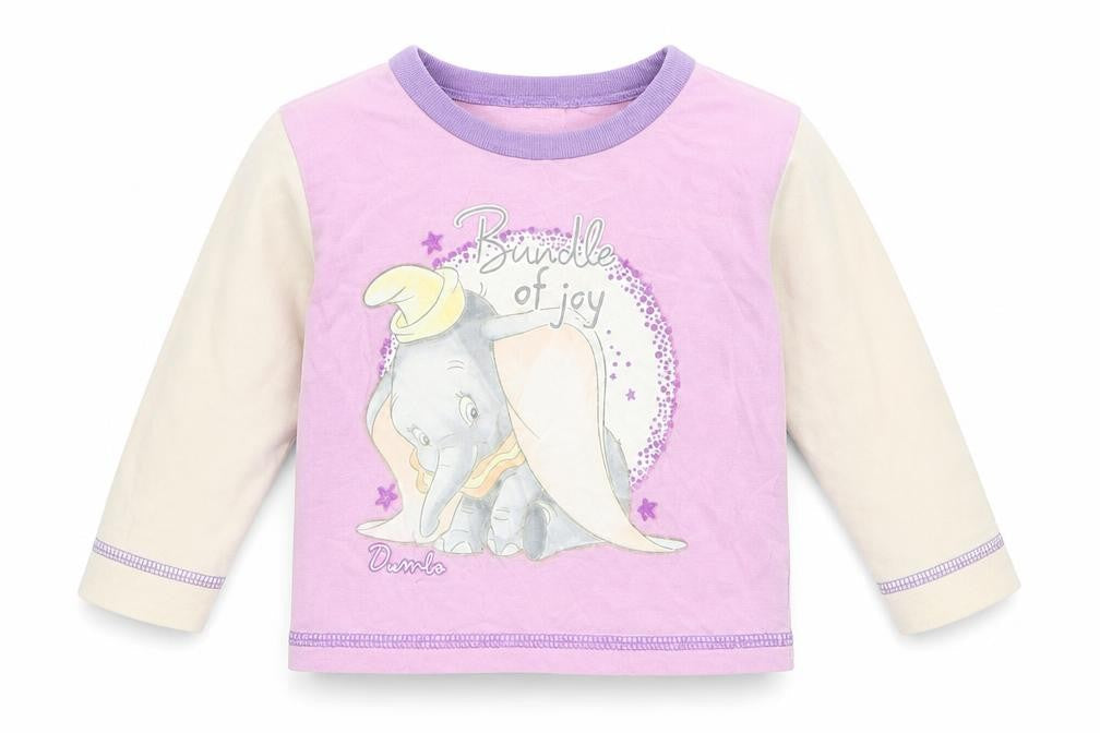 Front view of Disney Baby Multicoloured Geometric Basic T-Shirt, size 12-18, Months - Disney