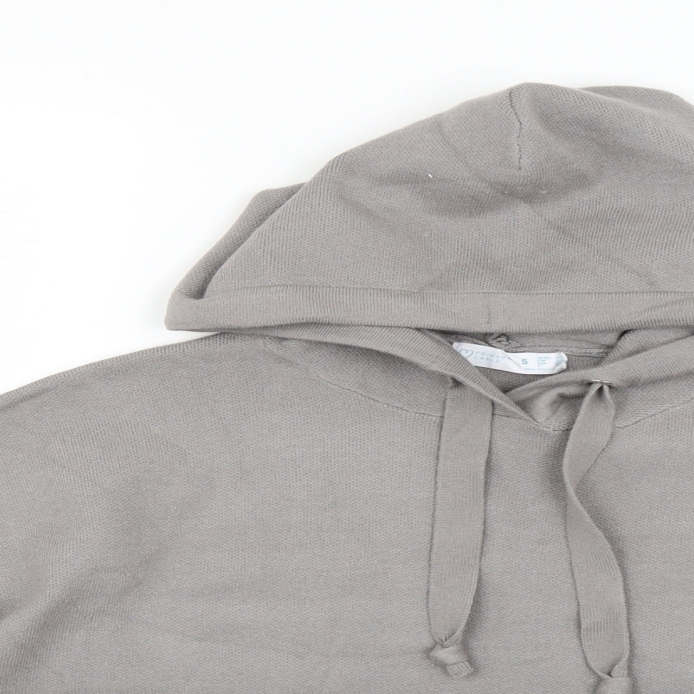 Primark Womens Grey   Pullover Hoodie Size 10