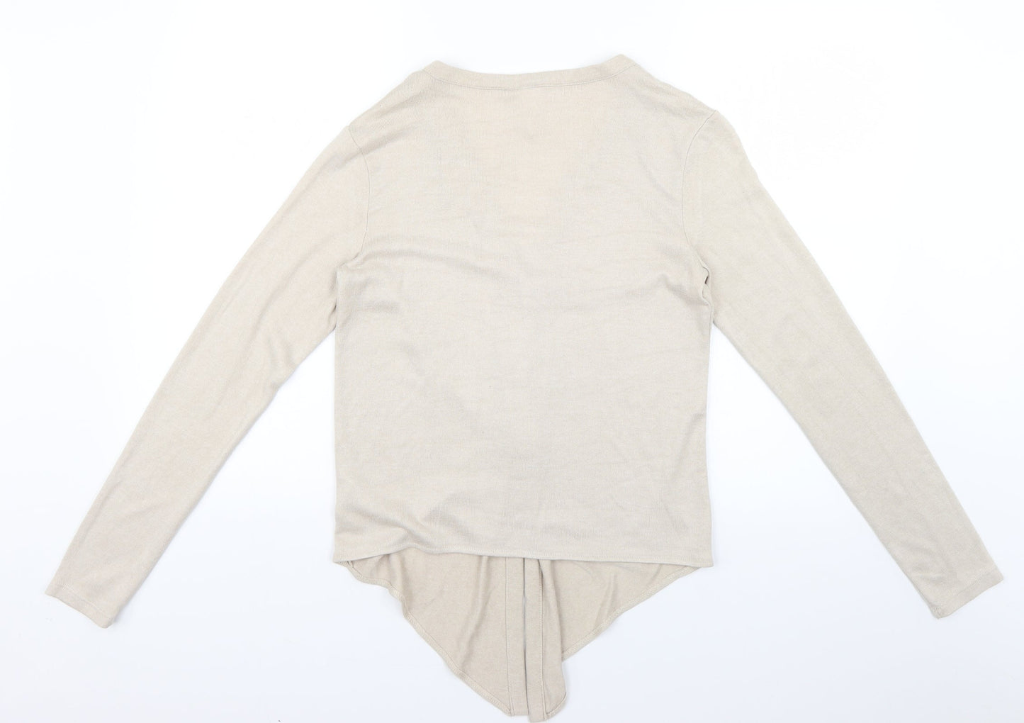 H&M Womens Beige   Cardigan Jumper Size XS