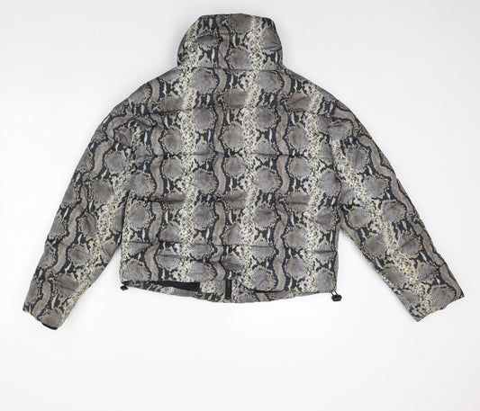 Primark Womens Beige Animal Print  Rain Coat Coat Size XS