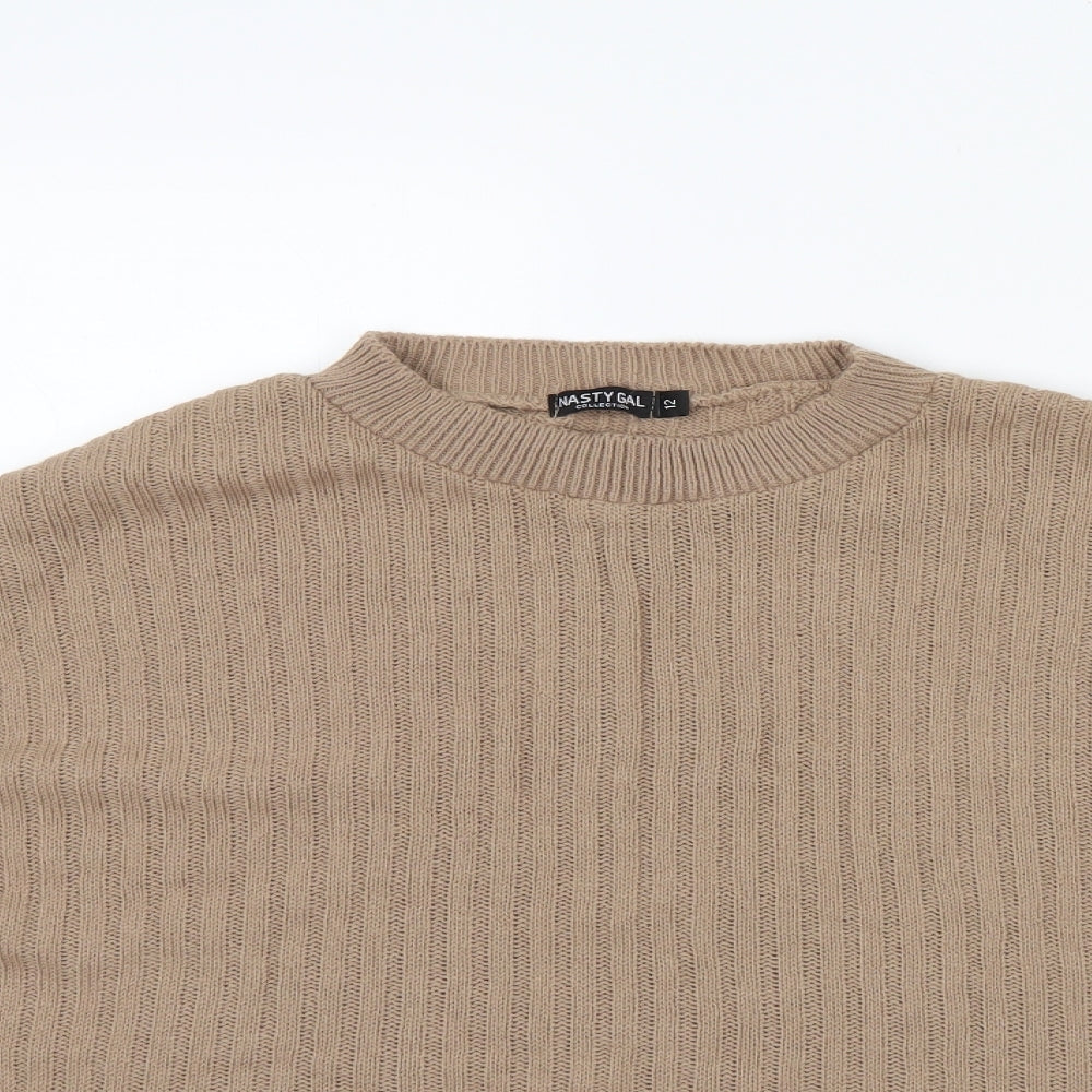 Nasty Gal Womens Brown   Pullover Jumper Size 12