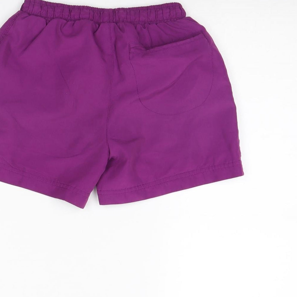 LA Gear Girls Purple   Sweat Shorts Size 9 Years