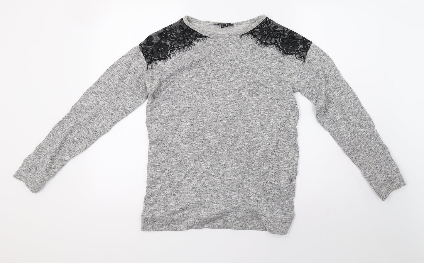 Primark Womens Grey   Pullover Sweatshirt Size 6