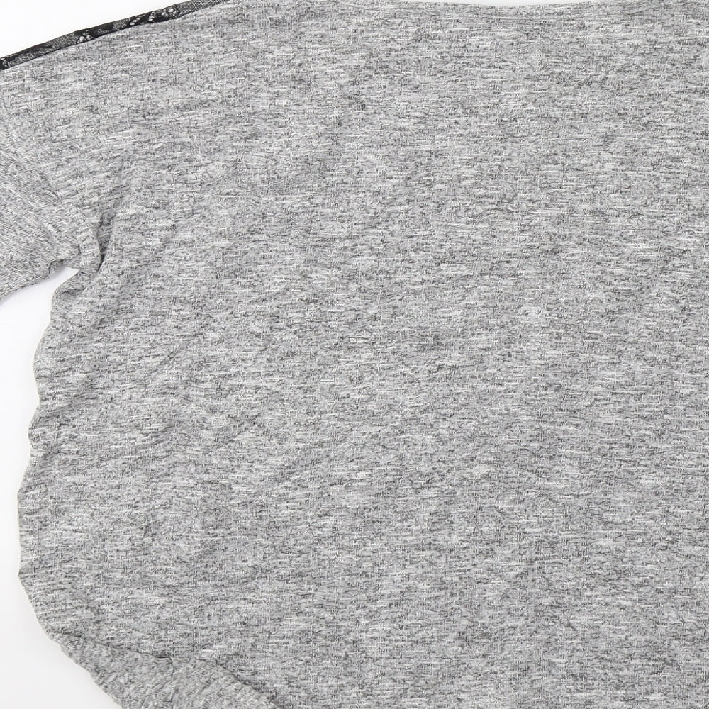 Primark Womens Grey   Pullover Sweatshirt Size 6