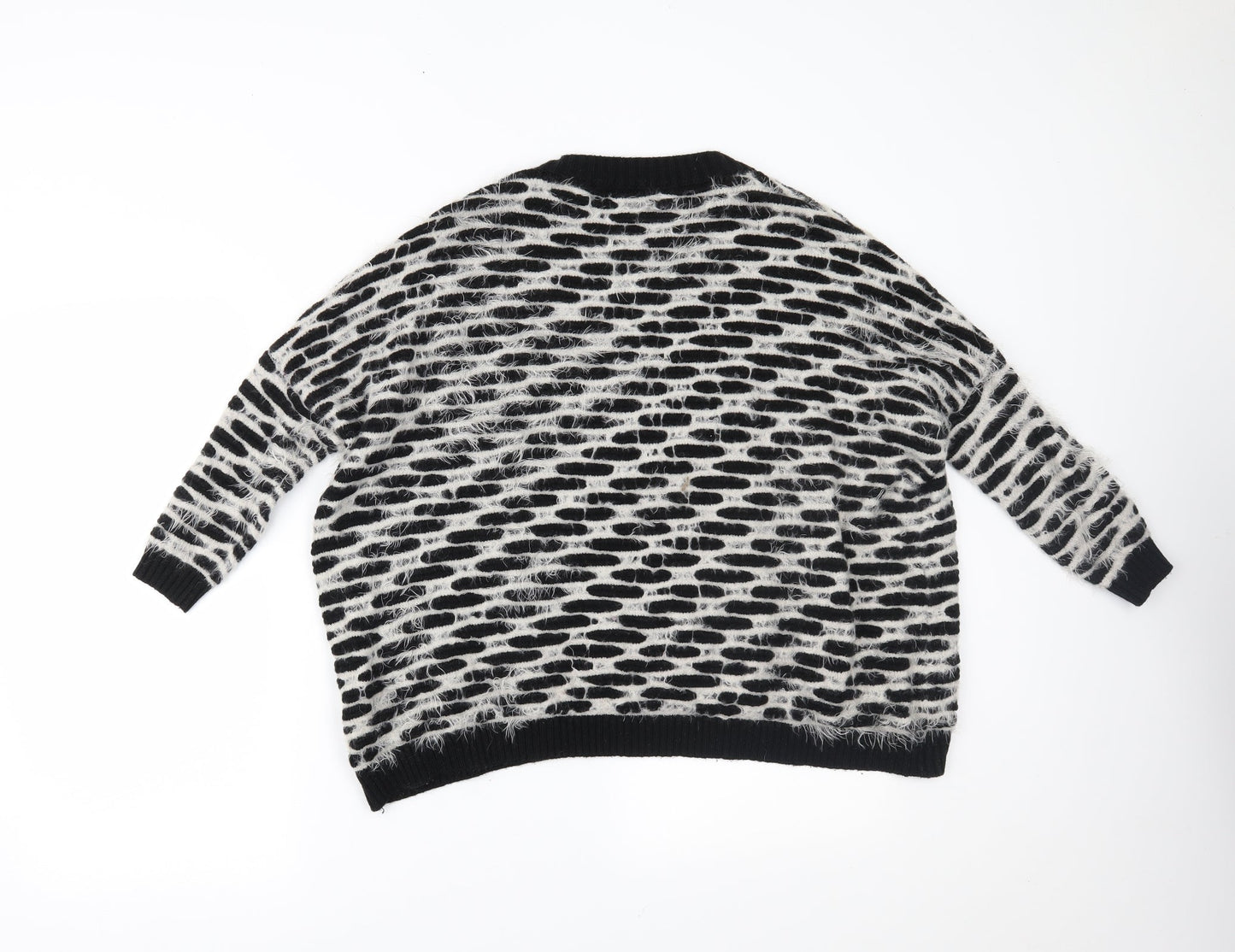 QED London Womens Black   Pullover Jumper Size L