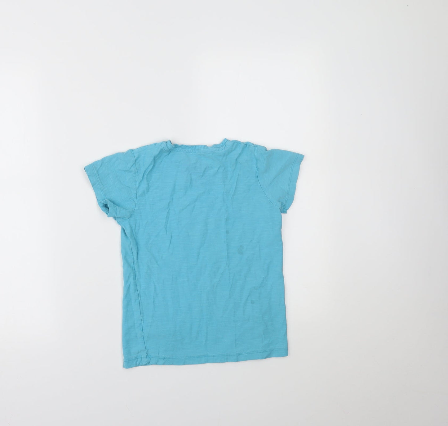 Matalan Girls Blue   Basic T-Shirt Size 8 Years