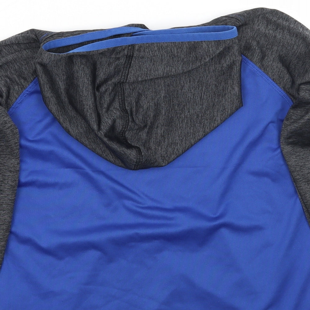 Crane Boys Blue   Pullover Hoodie Size 7-8 Years