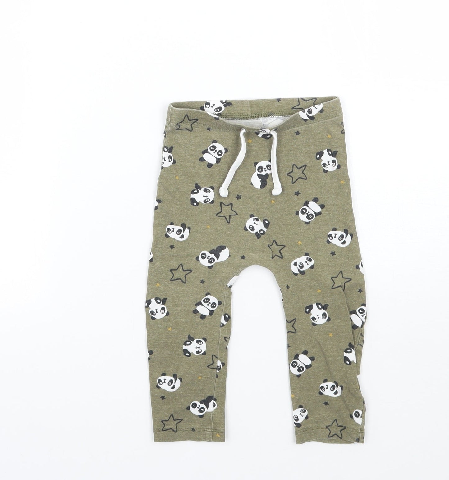 Matalan Baby Green   Capri Trousers Size 9 Months