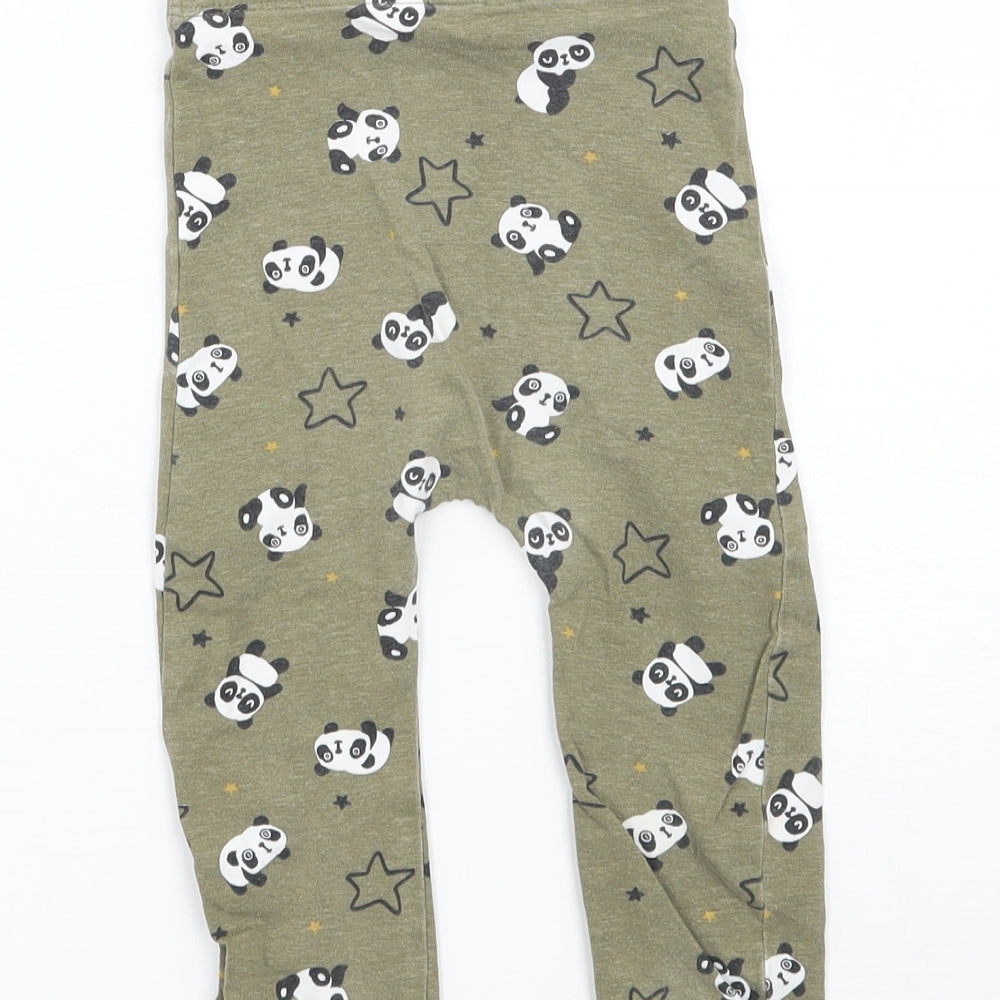 Matalan Baby Green   Capri Trousers Size 9 Months