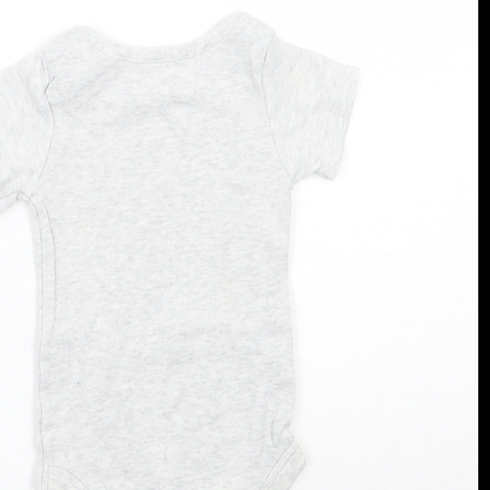 TU Baby Grey   Babygrow One-Piece Size 6-9 Months