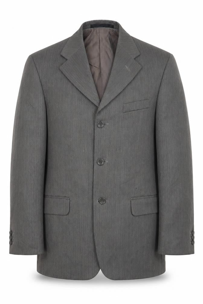Armando Mens Grey   Jacket Suit Jacket Size 38