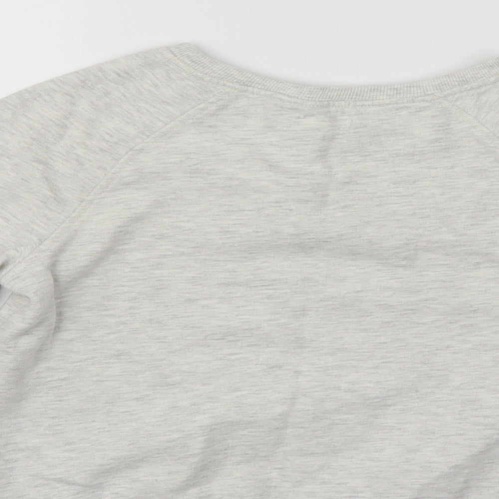 NEXT Girls Grey   Pullover Sweatshirt Size 6 Years