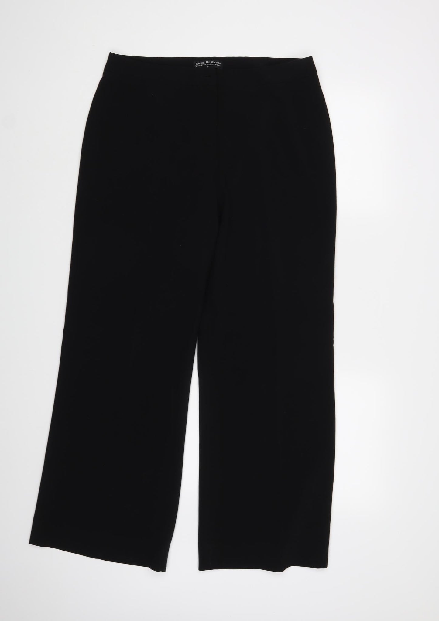 Joella Di Marco Womens Black   Dress Pants Trousers Size 16 L29 in