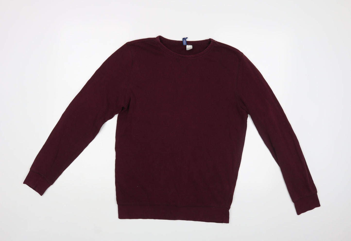 H&M Mens Purple   Pullover Sweatshirt Size S