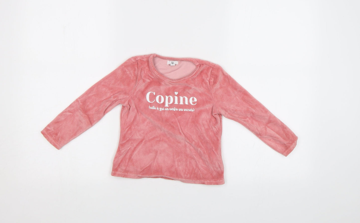 La Redoute Girls Pink   Pullover Sweatshirt Size 2-3 Years