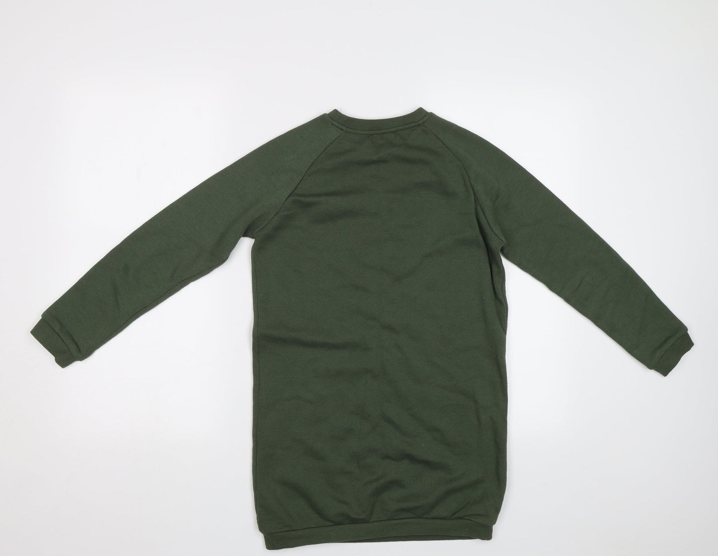 Primark Girls Green   Pullover Sweatshirt Size 10-11 Years