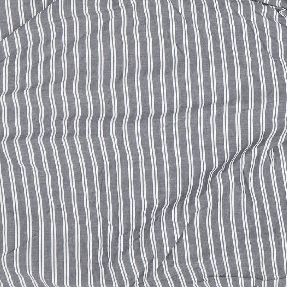 cedarwood state Mens Grey Striped   Button-Up Size M