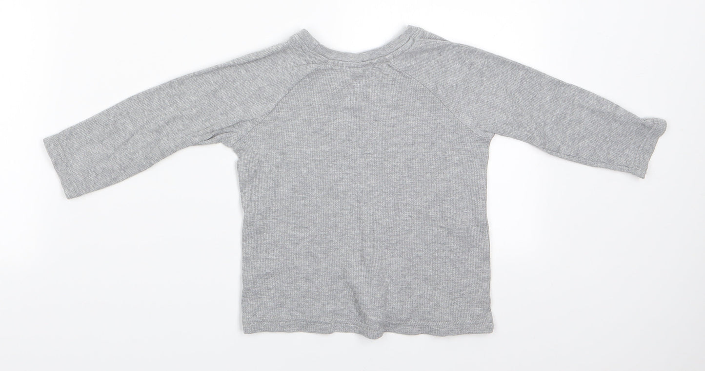 Nutmeg Boys Grey   Basic T-Shirt Size 2-3 Years