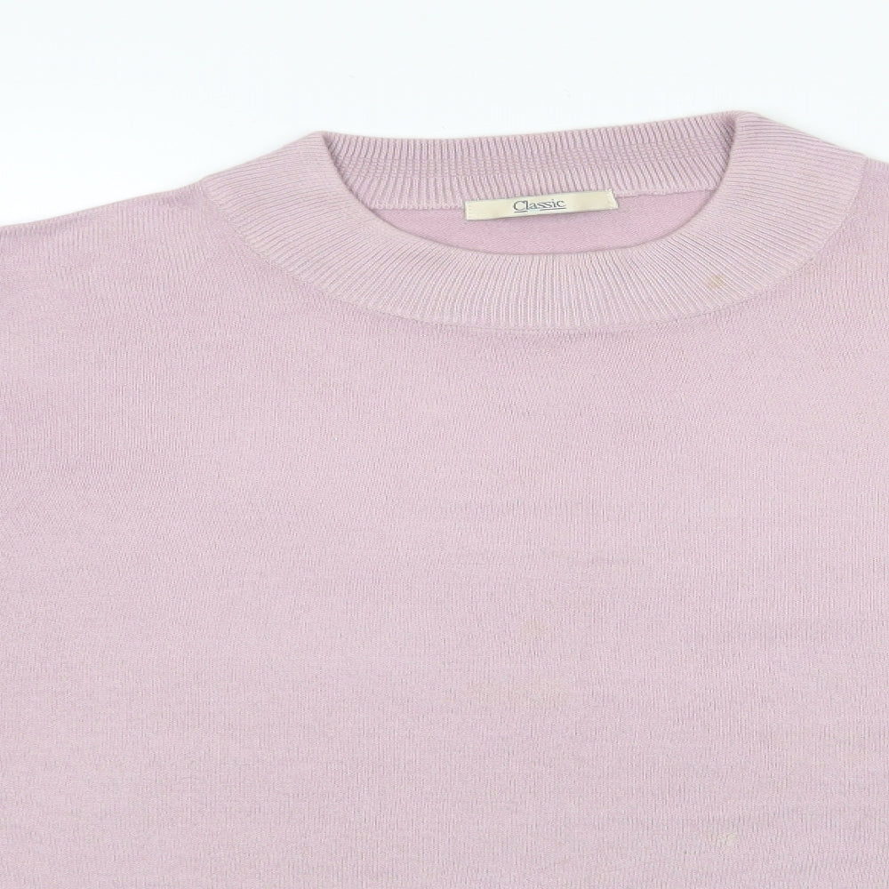 Marks and Spencer Womens Pink   Pullover Jumper Size 20
