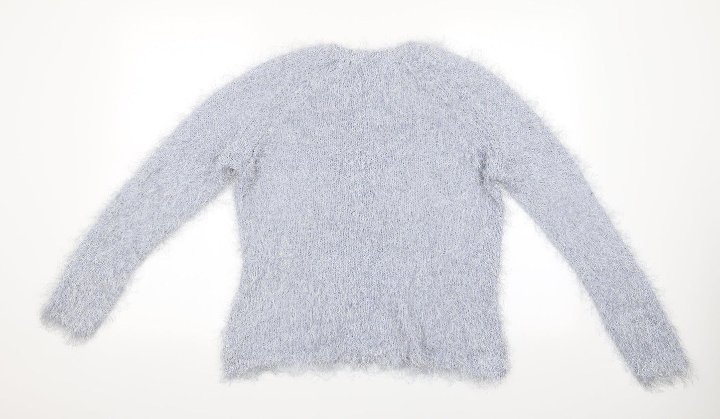 Peacocks Womens Blue   Pullover Jumper Size XL  - Shimer Effect