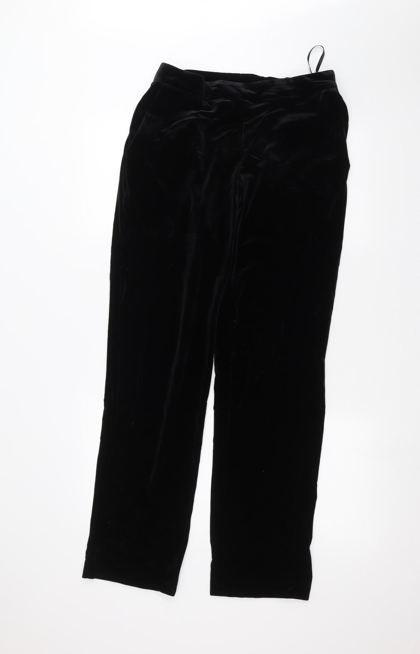 Marks and Spencer Womens Black   Trousers  Size 12 L30 in
