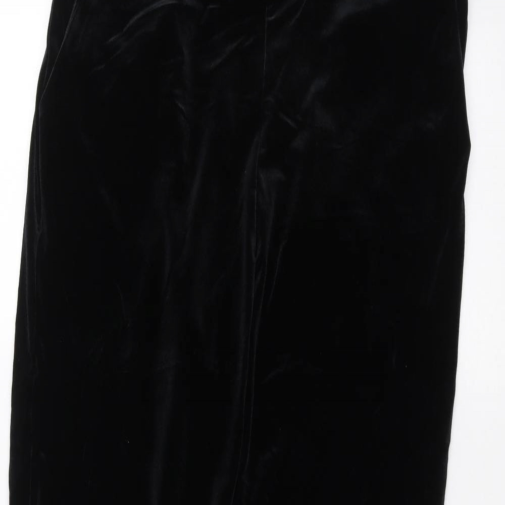 Marks and Spencer Womens Black   Trousers  Size 12 L30 in