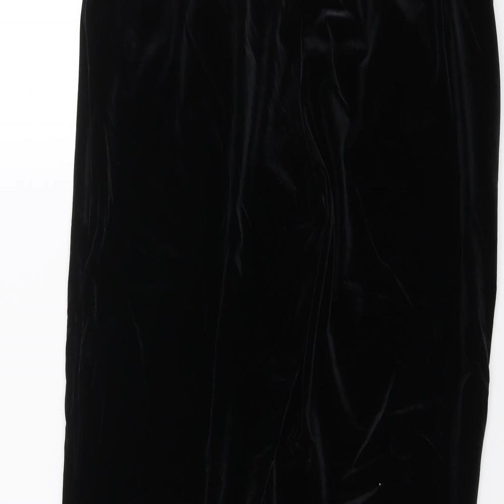 Marks and Spencer Womens Black   Trousers  Size 12 L30 in