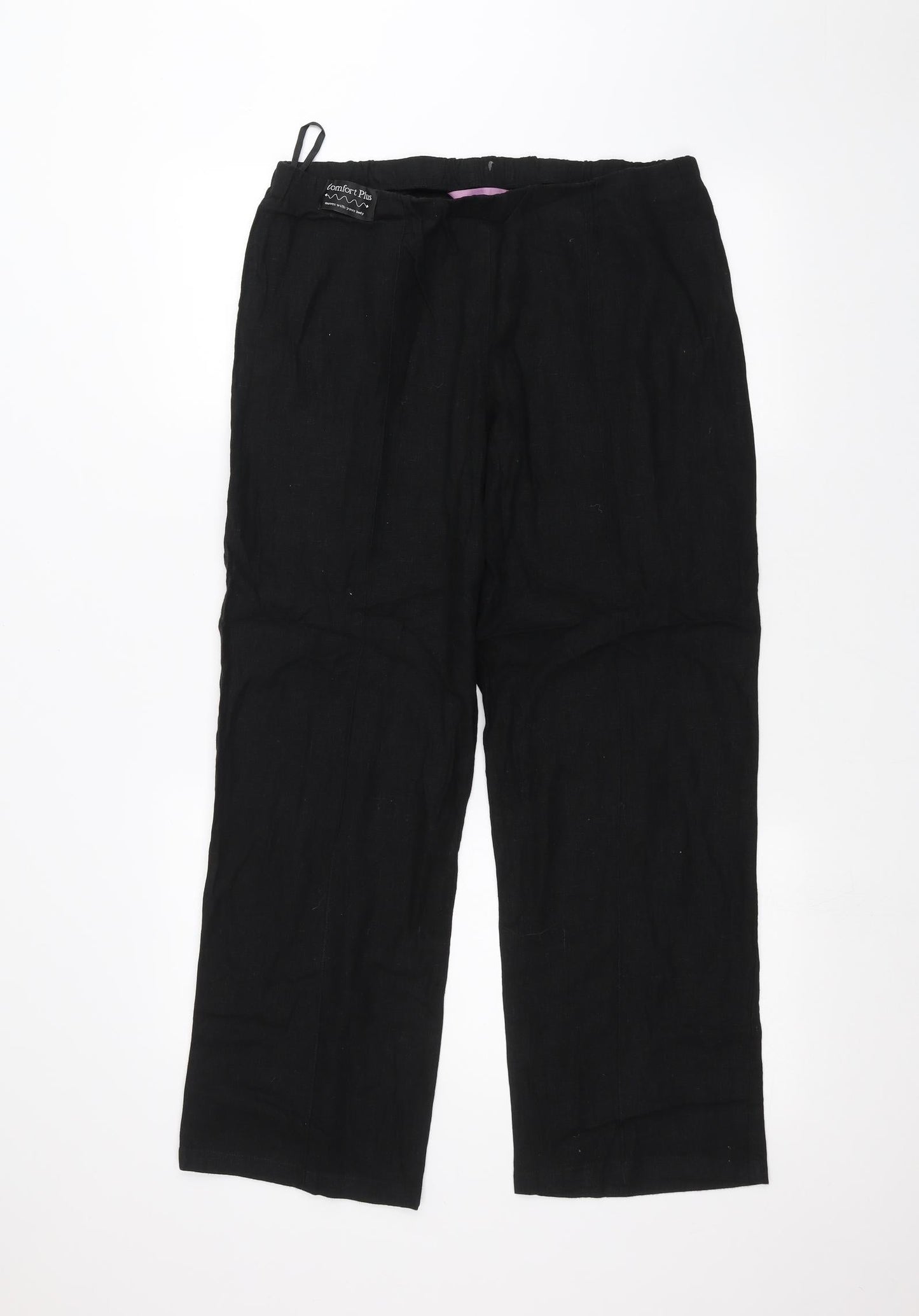 Epilogue Womens Black   Trousers  Size 12 L24 in