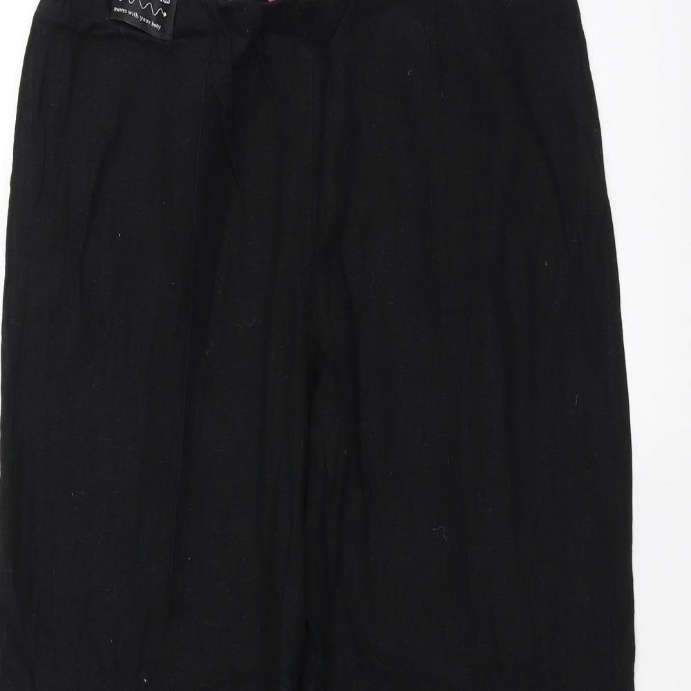 Epilogue Womens Black   Trousers  Size 12 L24 in