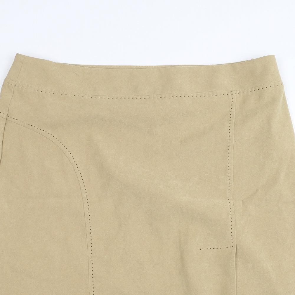 George Womens Brown   A-Line Skirt Size 16