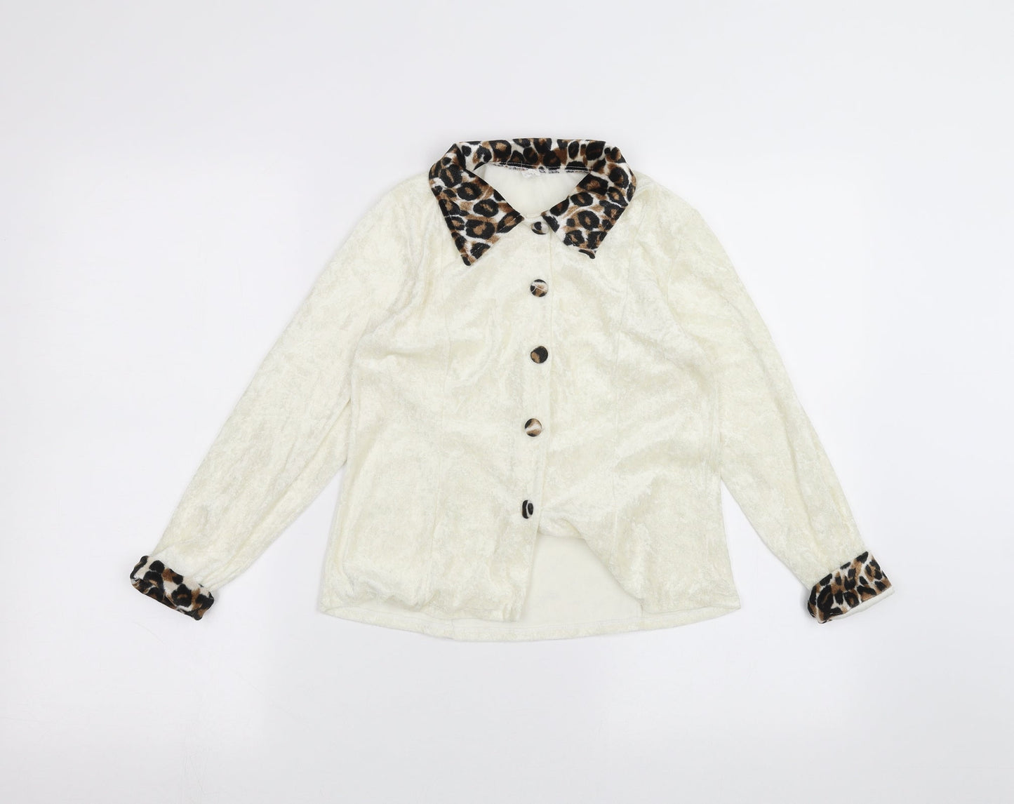 Preworn Girls White   Jacket  Size 9 Years