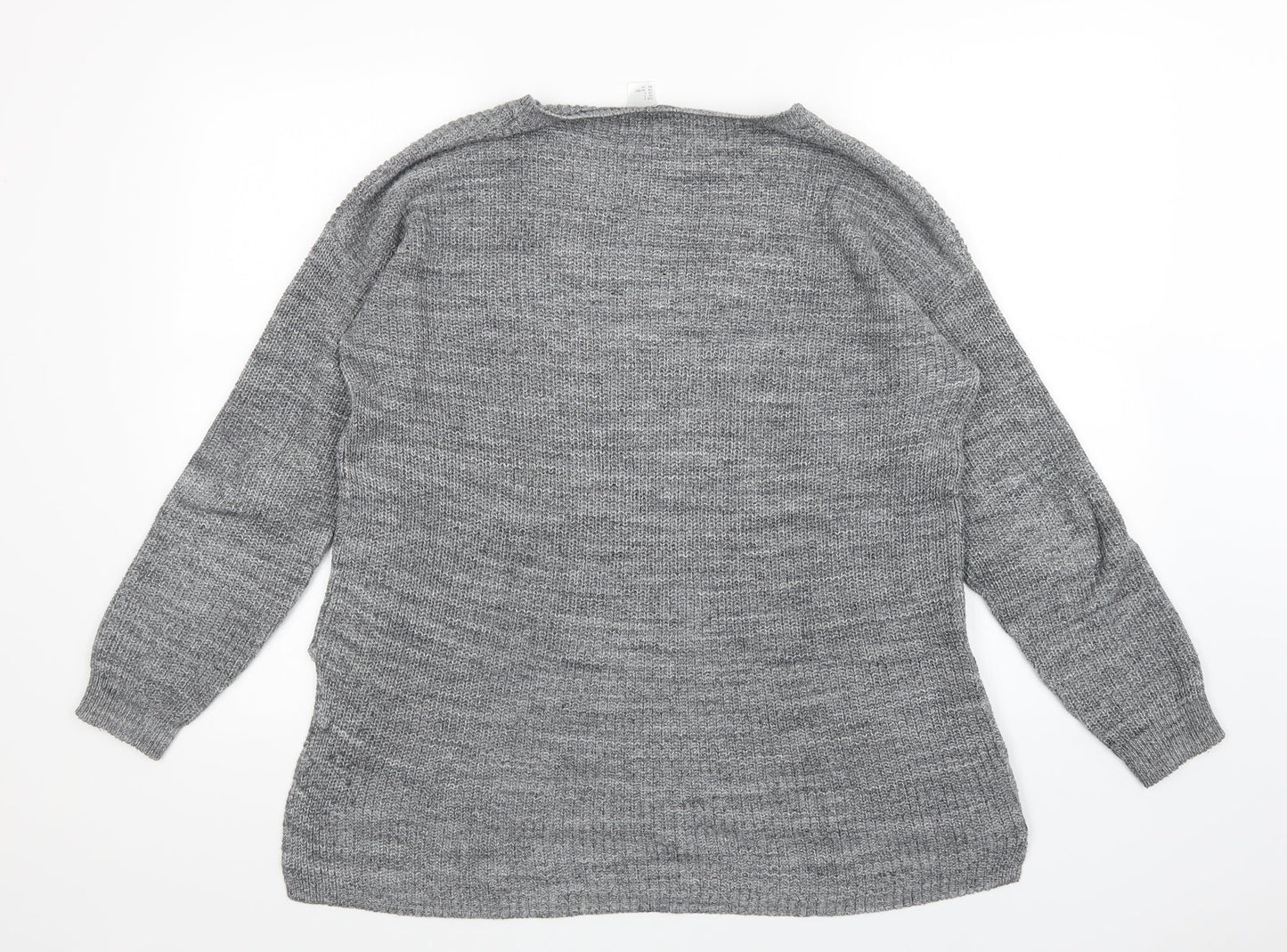 Divided Womens Grey   Pullover Jumper Size S