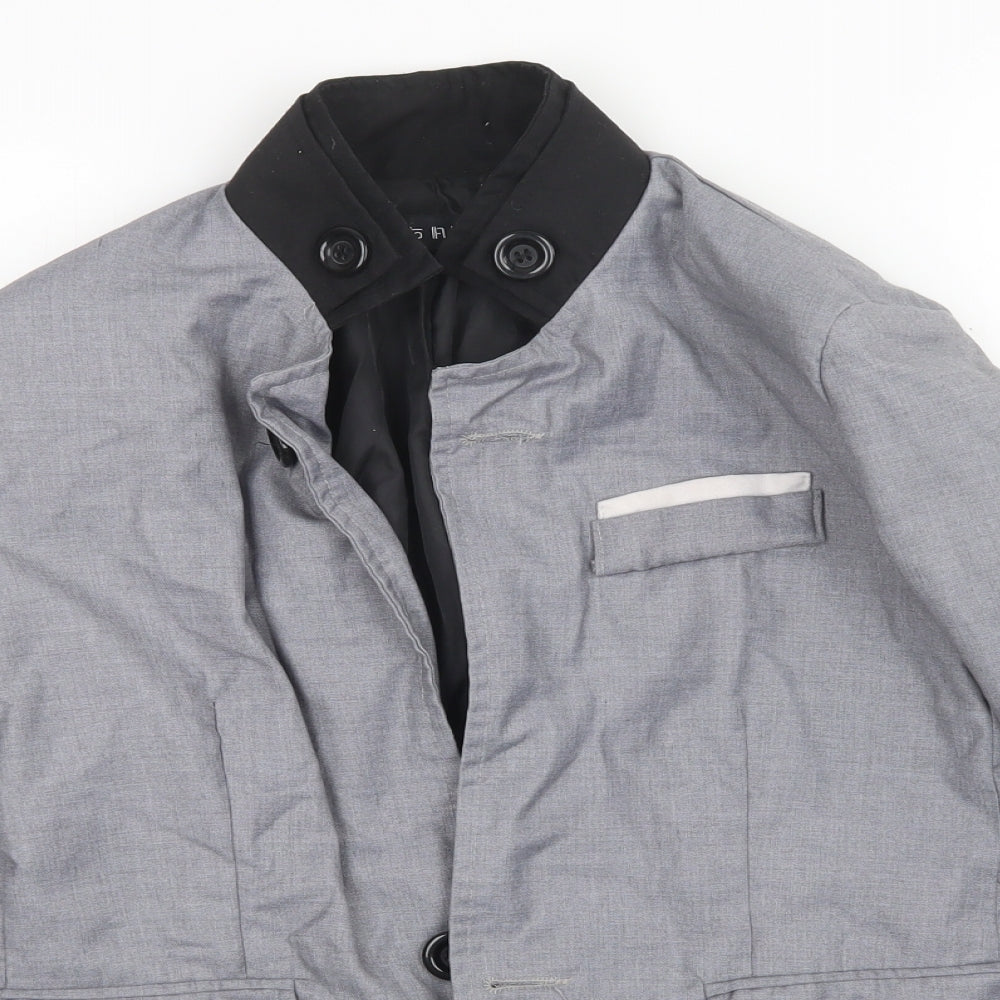 Preworn Mens Grey   Jacket Blazer Size M