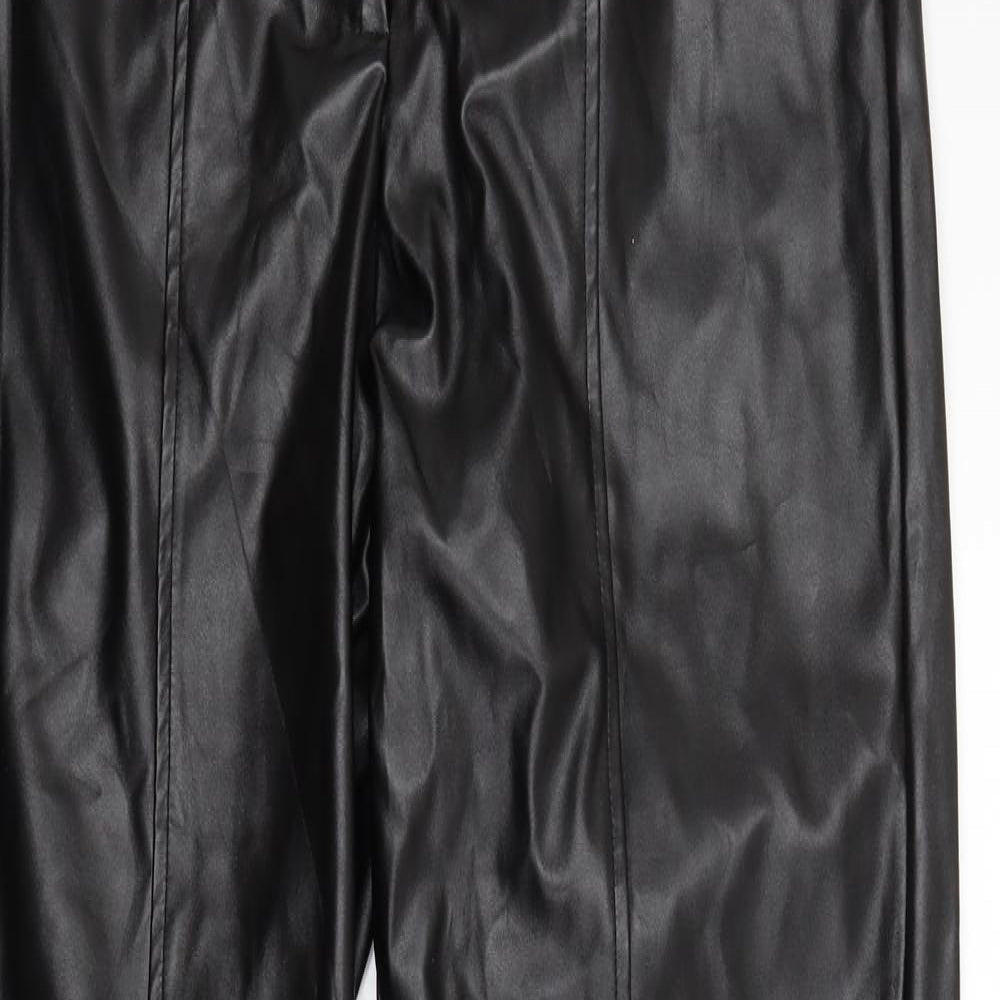 Nasty Gal  Womens Black   Trousers  Size 10 L34 in