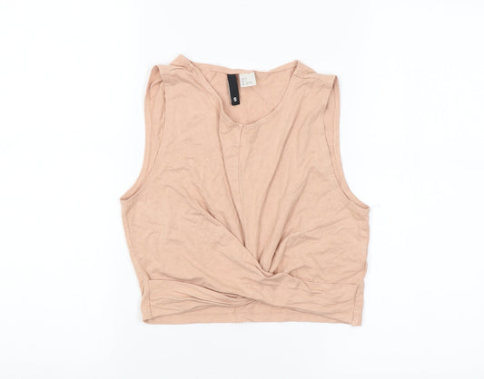 H&M Womens Brown   Basic Tank Size S