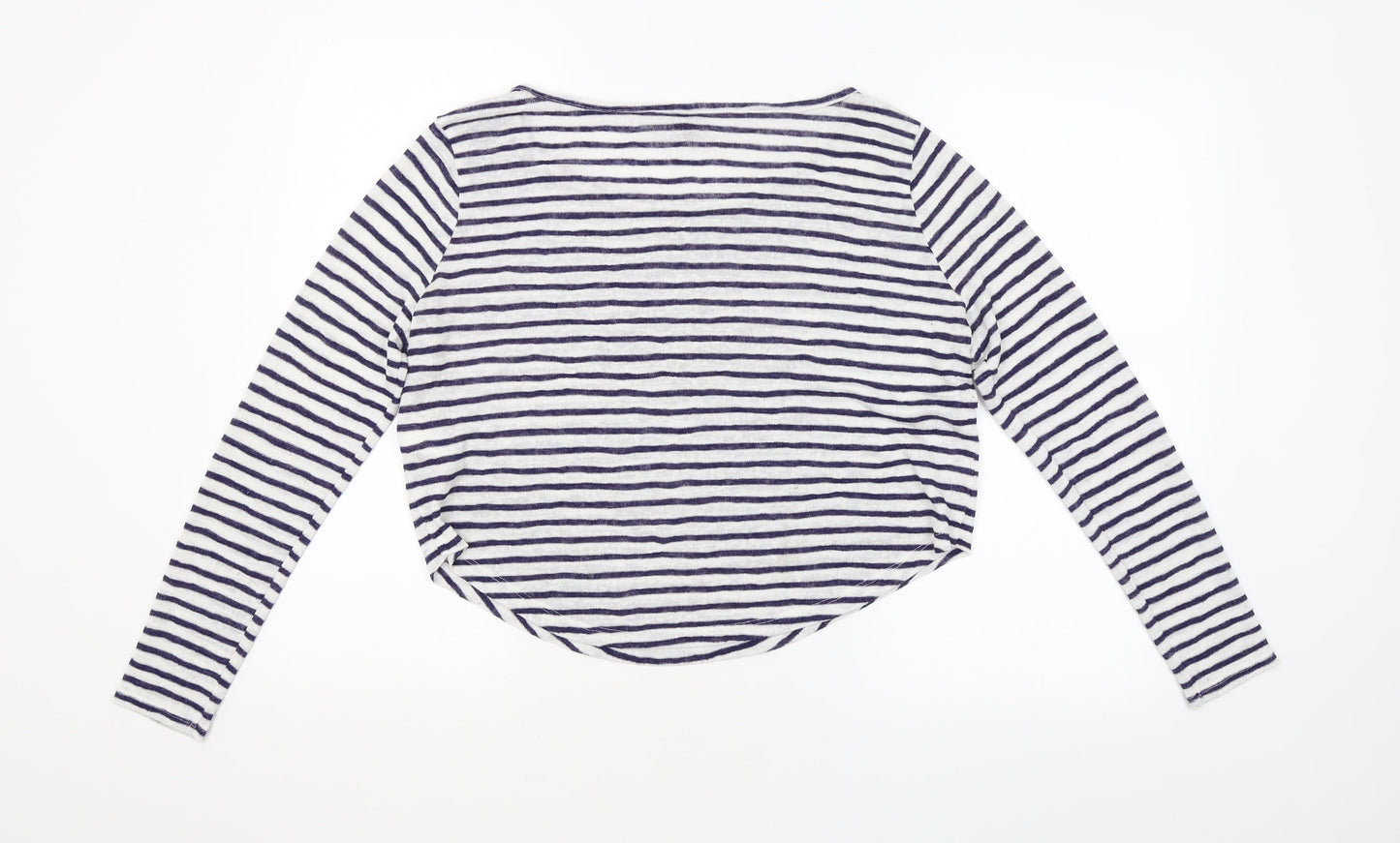 H&M Womens Multicoloured Striped  Pullover Jumper Size M