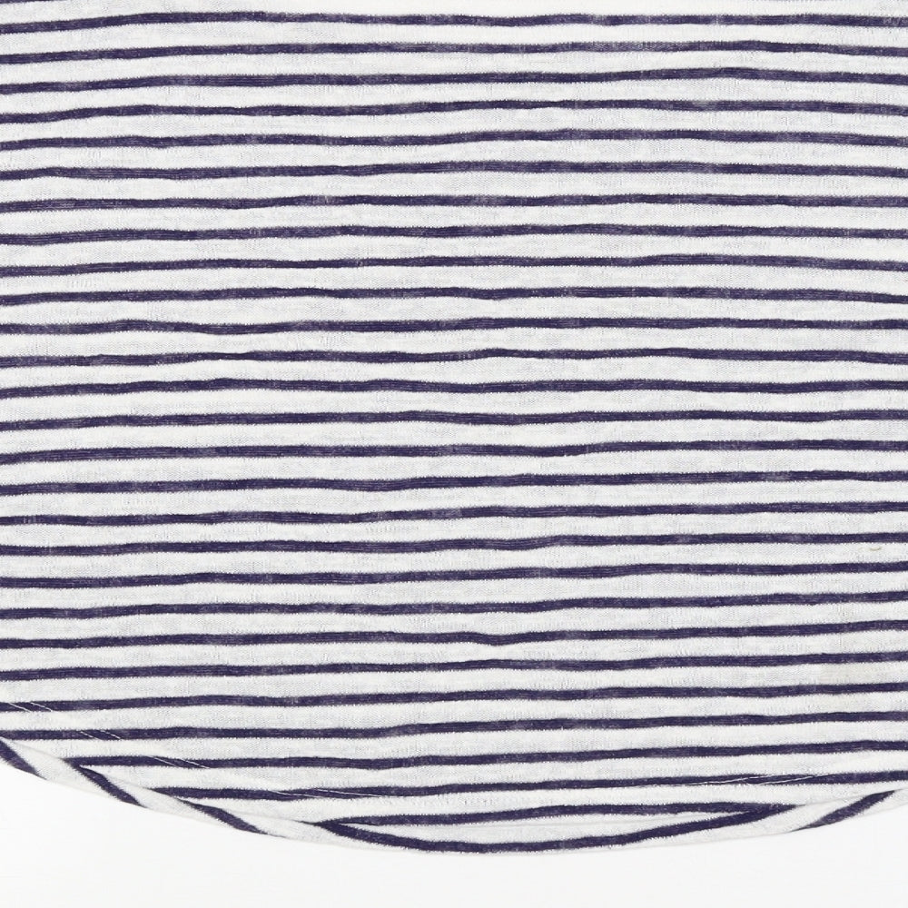 H&M Womens Multicoloured Striped  Pullover Jumper Size M