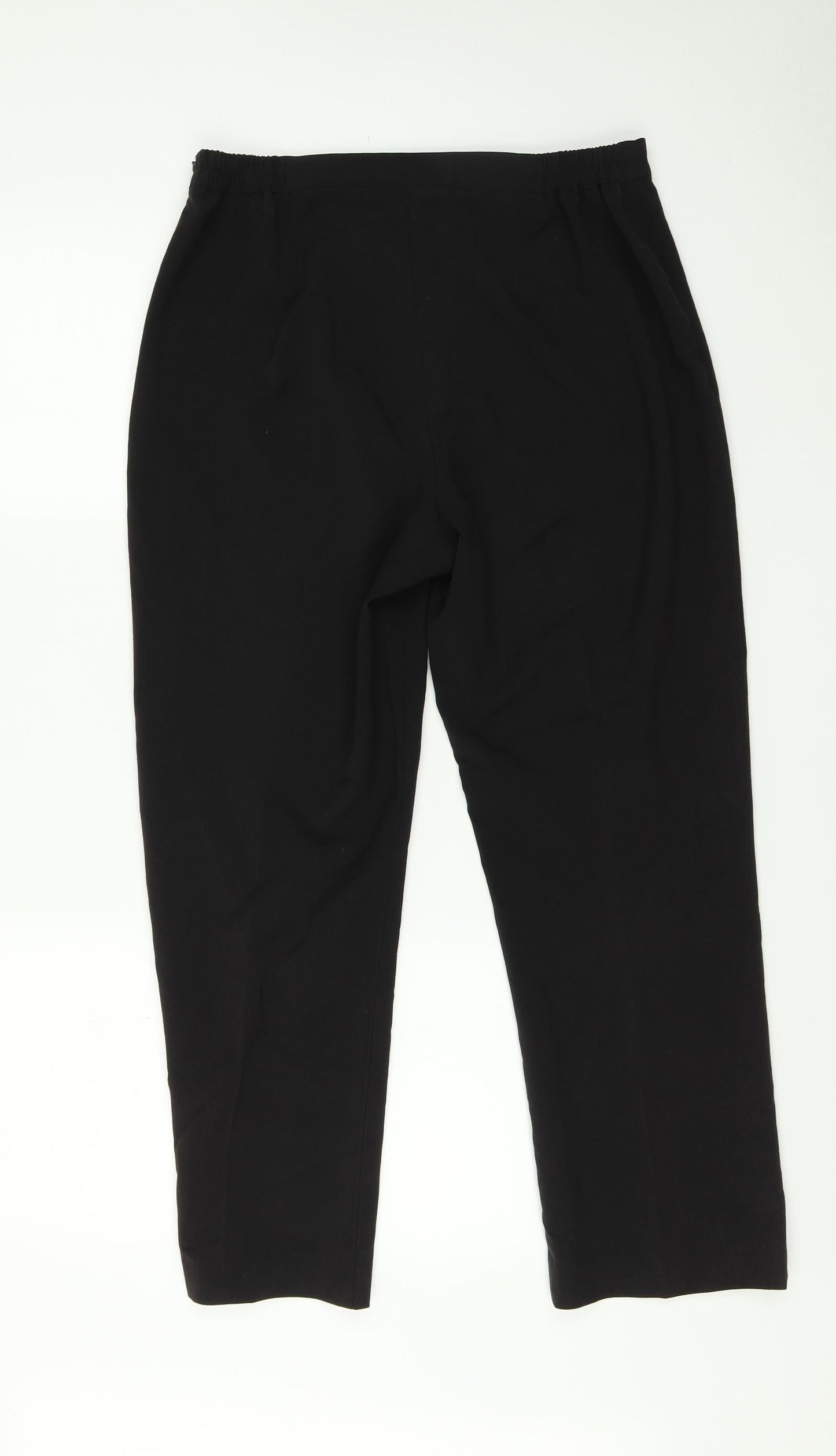 Classics Womens Black   Trousers  Size 12 L27 in