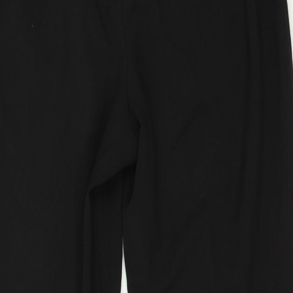 Classics Womens Black   Trousers  Size 12 L27 in