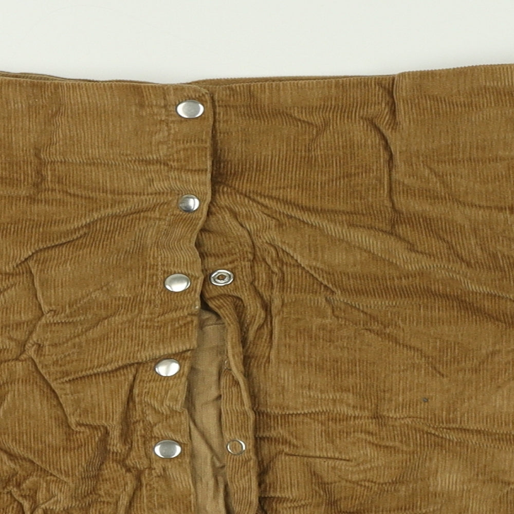 Select Womens Brown   Mini Skirt Size 10