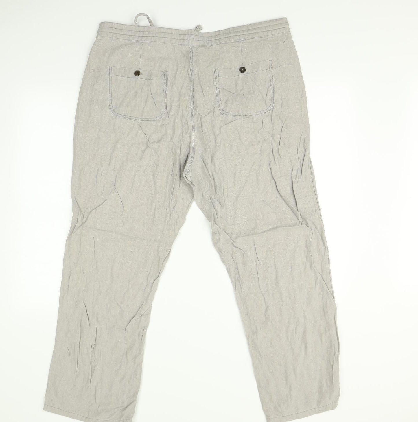 Collection Womens Grey   Trousers  Size 16 L28 in