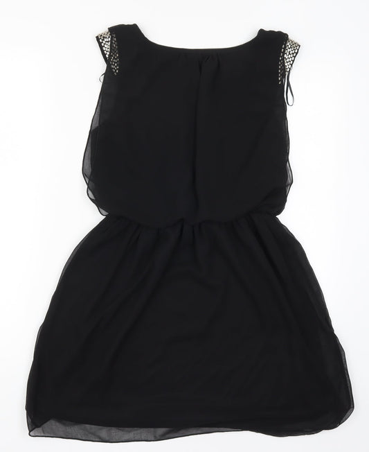 Select Womens Black   Mini  Size 8