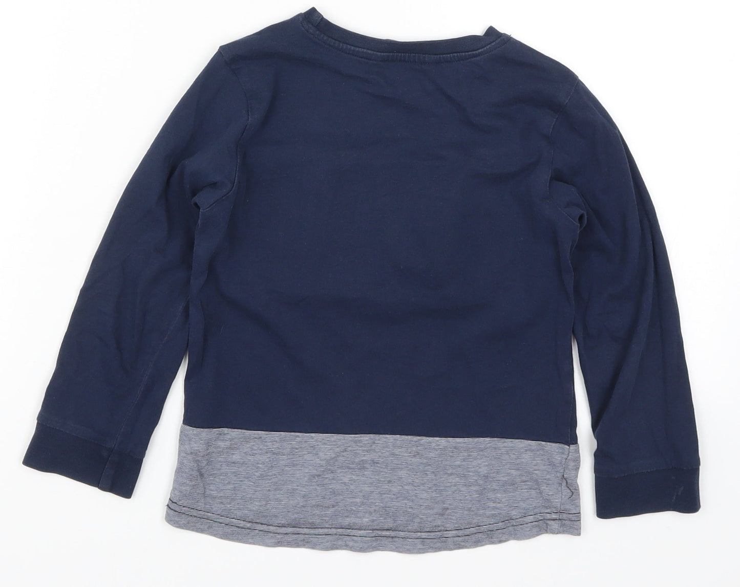 George Boys Blue   Basic T-Shirt Size 3-4 Years  - Dude