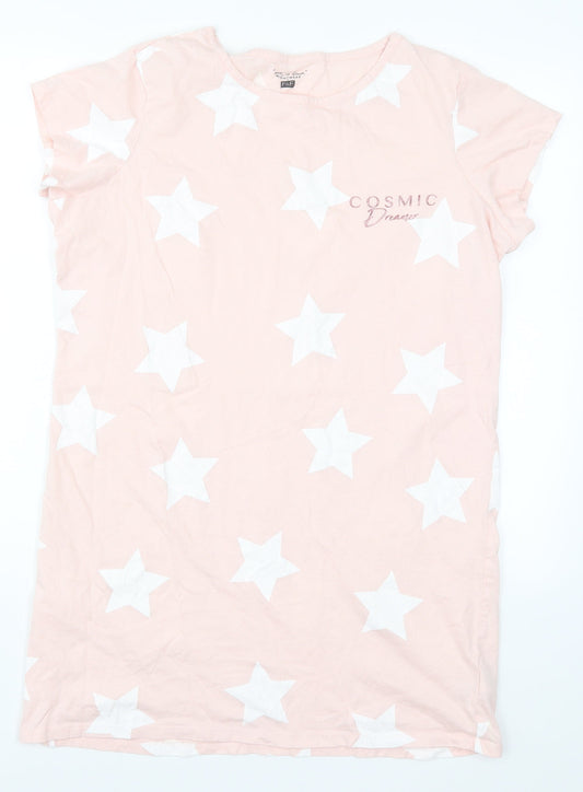 F&F Womens Pink Geometric  Top Dress Size 12  - Cosmic Dreamer Stars
